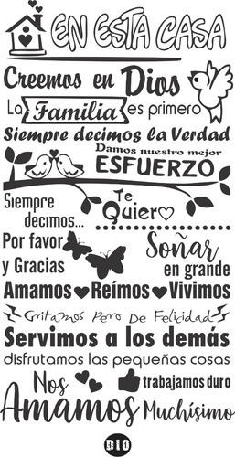 Frases Decorativas Frases Hogar Fácil De Instalar