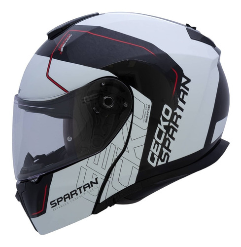 Imagen 2 de 6 de Casco Spartan Gecko Abatible Gafa Interna