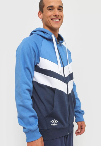 Poleron Hombre Umbro Hoodie Full Zip