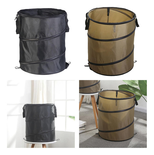 Y 2 Cubos De Basura For Jardiner, Plegables, Reutilizables,