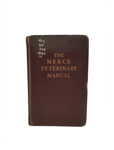 Libro The Merck Veterinary Manual Veterinario.