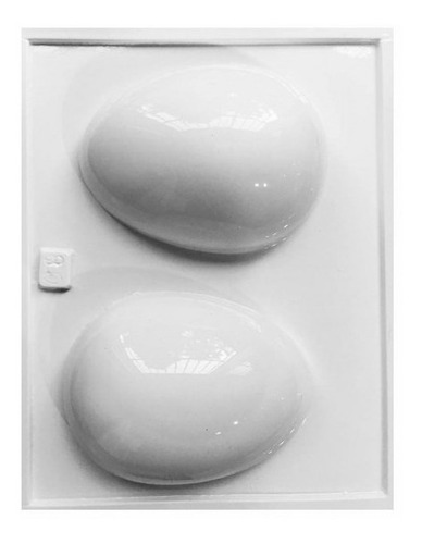 Set X 3 Moldes Simples Lisos Huevos De Pascua  - La Botica