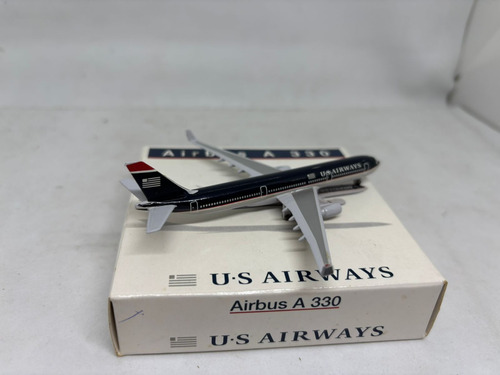 Avion Airbus A330 Us Airways 1/600 Schabak Negro (Usado)
