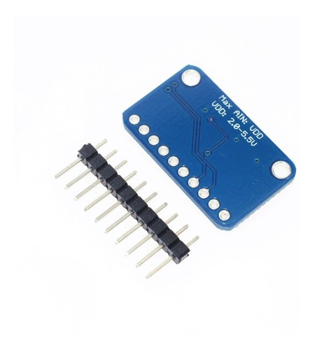 Imagen 2 de 5 de Conversor Adc 16 Bit I2c Ads1115 4 Canales Preamplificado