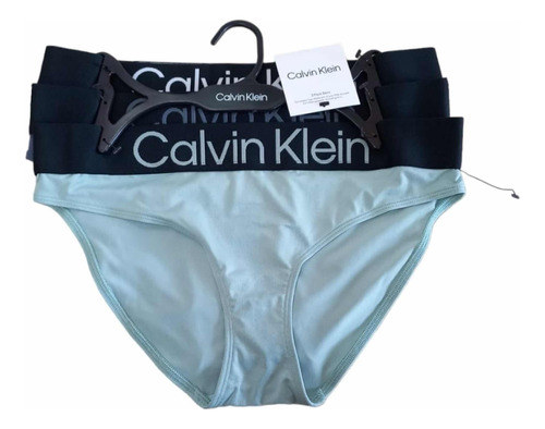 Set De 3 Calzones Bikini Calvin Klein Originales Talla M