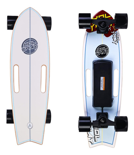 Longboard Eléctrico Con Monopatín Eléctrico Con Control Remo