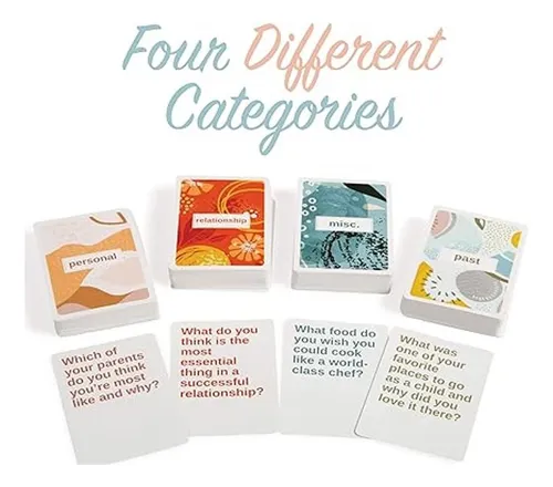 Conexiones Más Profundas Juego De Cartas Para Parejas