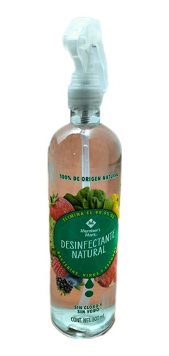 Desinfectante Natural Origen Organico Members Mark 500 Ml