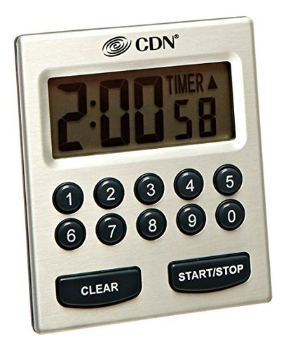 Cdn Tm30 Entrada Directa 2-alarma Temporizador Sonidos O Vib