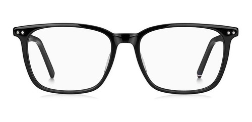 Lentes Tommy Hilfiger Th1737f 807 Negro Pulido Oftalmico