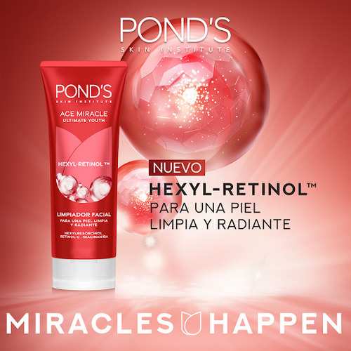 Espuma Facial Ponds Age Miracle X100gr Original