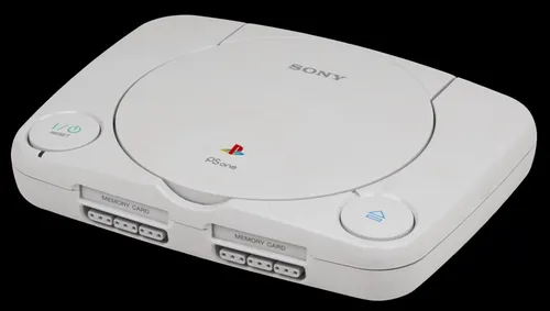 Console Plastation 1 Super Slim (com 2 Jogos)