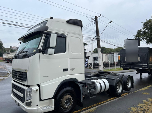 Imagem 3 de 19 de Volvo Fh 460 6x2 Trucado Ano 13 Globetrotter Susp Molas Aut