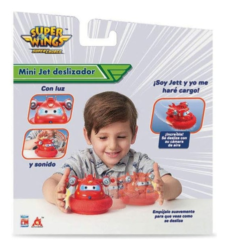 Mini Jet Deslizador Super Wings