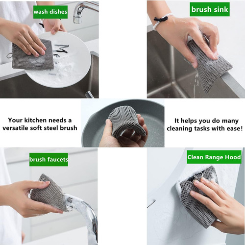 Depurador De Acero Inoxidable Con Silicona Integrada