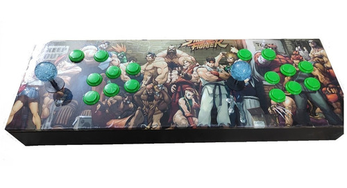 Imagen 2 de 6 de Comando Arcade Fichines Multijuego Retro Model 6622 Portatil