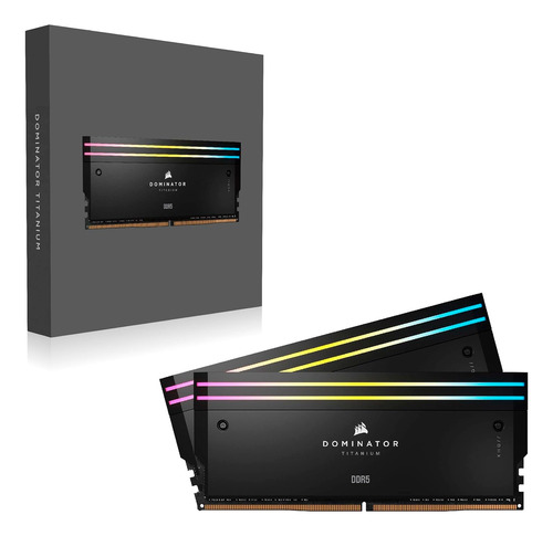 Corsair Dominator Titanium Rgb 48gb (2x24gb) Ddr5 7200mhz