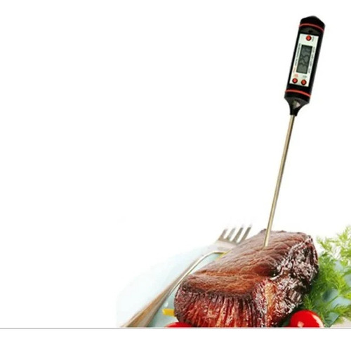 Termometro Digital Lcd Chuzo Bbq Asado Carne Liquido Aceite