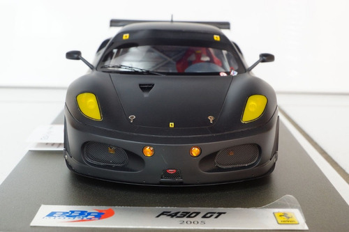 1/18 Bbr Ferrari F430 Gt Negro Mate Resina Año 2005