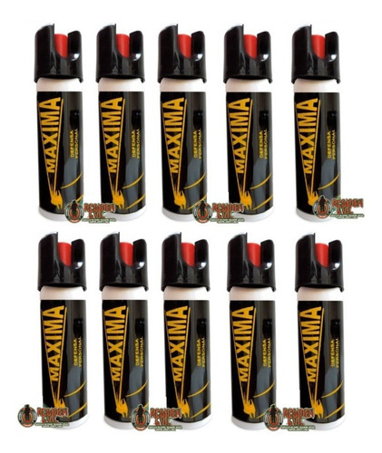 Imagen 2 de 7 de Gas Pimienta Lacrimogeno 90g Paquete 15 Pzas Envió Gratis