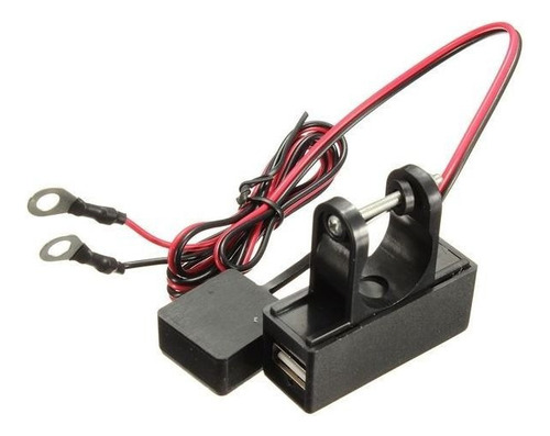 7/8 `` 22 Mm 12v Motocicleta Manillar Usb De Teléfono Toma