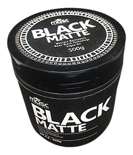 Imagem 3 de 9 de Máscara Matizadora Black 500gr Profissional Salão