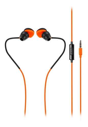 Fone De Ouvido Earphone Sport Premium Laranja Multilaser 135 Cor da luz 0