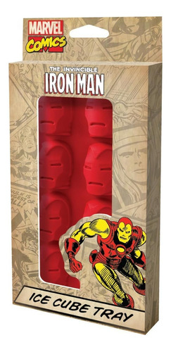 Iron Man - Bandeja Para Cubitos De Hielo