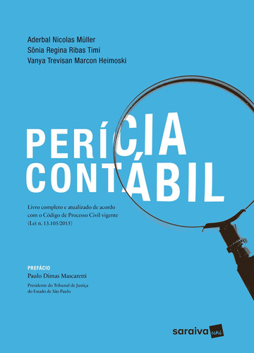 Perícia contábil, de Timi, Sônia Regina Ribas. Editora Saraiva Educação S. A., capa mole em português, 2017