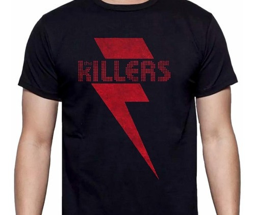 The Killers - Red Bolt Logo  - Rock - Polera  - Cyco Records