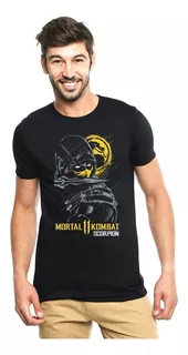 Playera Juegos Mortal Kombat Scorpion Mk11 Xbox One Ps4