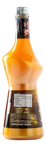 Sirop Cosmico Con Glitter Sabor A Frutos Amarillos 1200ml