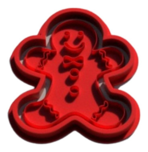 Imagem 4 de 10 de Kit Cortador De Biscoito Natal Arvore Papai Noel 8 Peças