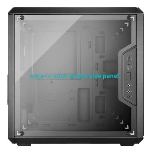 Torre De Micro-atx De Masterbox Más Fría Q300l Con Filtro De