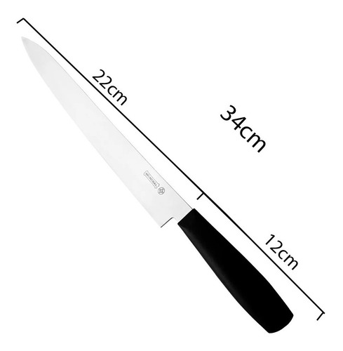 Faca Mundial Sashimi Sushi Inox 8 Pol Profissional 34cm