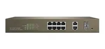 Comprar Switch Stc 8 Puertos Poe 10\u002F100mbps + 2 Puertos Ethernet 