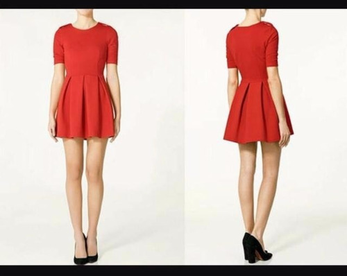 Vestido Zara Rojo