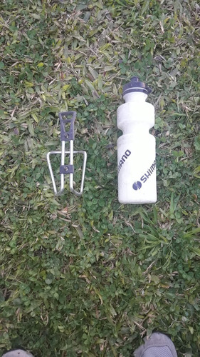 Botella De Agua + Soporte Para Bici