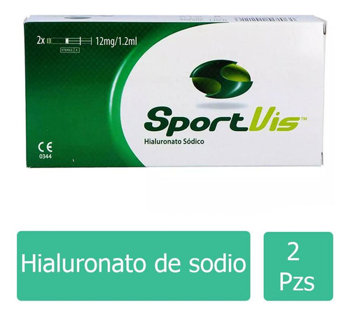 Sportvis 12 Mg/1.2 Ml Caja Con Dos Jeringas Prellenadas