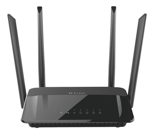 Router D-Link DIR-822 negro 100V/240V