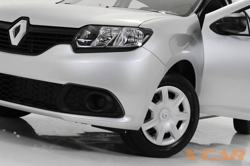 Renault Sandero 1.0 12v Sce Flex Authentique Manual Prateado