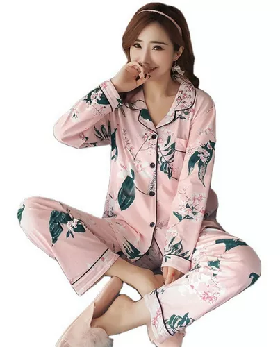 Pijamas Para Mujer De Velvet Cómodo Ropa Para Dormir 2 Pieza