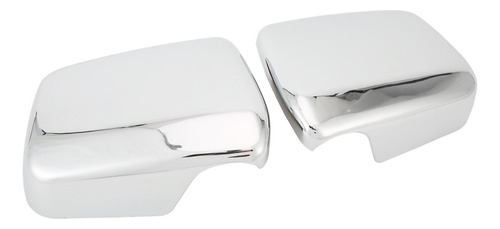 Cubierta Para Espejo Retrovisor, 1 Par, Cromada, Impermeable