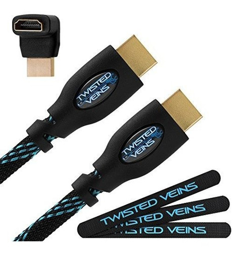 Cable Hdmi 200 Pie Largo Velocidad Ethernet Sola Pieza