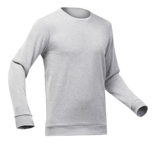 Jersey De Trekking Y Montaña Nh 150 Gris Claro Hombre