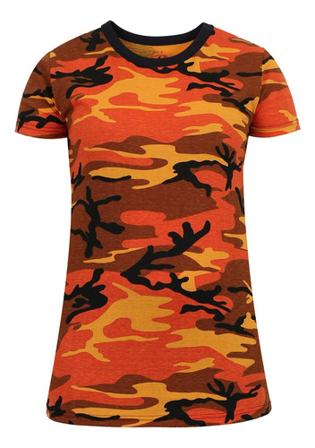 Rothco Camiseta De Camuflaje Para Mujer, Camiseta De Manga C