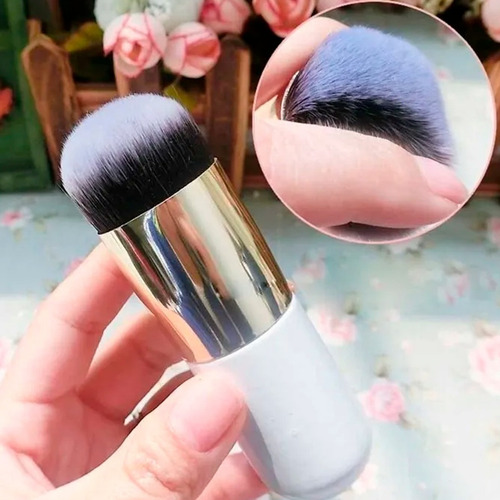 5 Brocha Kabuki Maquillaje Profesional Base Polvo Corrector Color 5pzs
