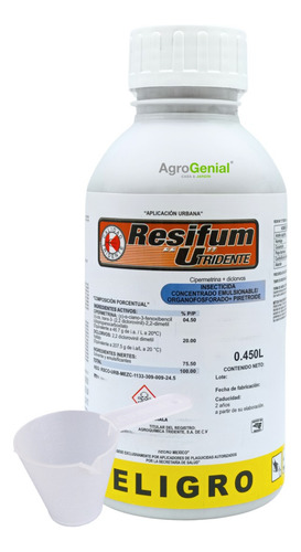 Insecticida Resifum U 500ml Cucarachas Araña Hormiga Alacran