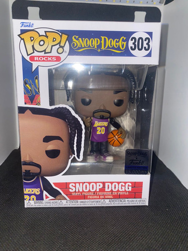 Funko Pop Snoop Dogg Lakers Limited 15000 Pzas