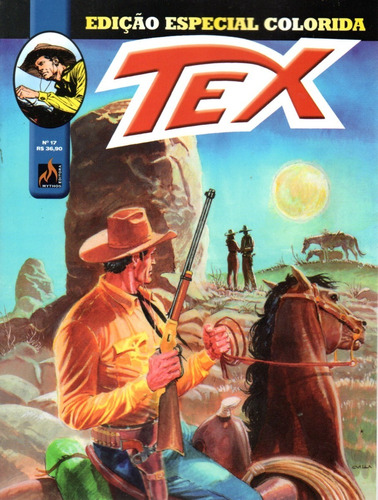 Tex Edição Especial Colorida Nº 17 - Editora Mythos - Capa Mole - Bonellihq Cx286 H21
